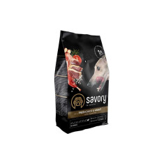 Сухой корм Savory для собак всех пород, со свежей уткой и кроликом, 3 кг