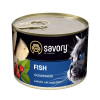 Вологий корм Savory для дорослих вимогливих кішок, з рибою, 200 г
