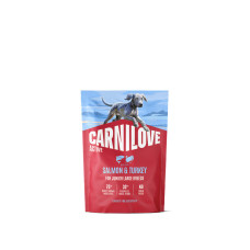 Корм сухой Carnilove Active Salmon & Turkey Junior Large Breed для молодых собак больших пород лосось и индейка 1,5 кг