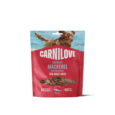 Ласощі Carnilove Crunchy Snack Mackerel with Raspberries для собак хрусткі скумбрія і малина, 200 г