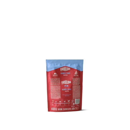 Корм сухий Carnilove Active Salmon & Turkey Kitten для кошенят лосось та індичка 400 г