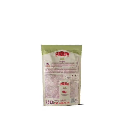 Корм сухий Carnilove True Fresh Puppy для цуценят качка 1,5 кг