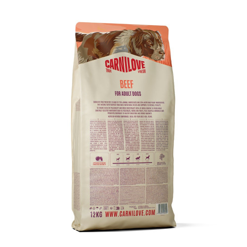 Корм сухий Carnilove True Fresh Beef для cобак яловичина 12 кг