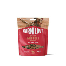 Ласощі Carnilove Crunchy Snack Wild Boar with Rosehips для собак хрусткі дикий кабан і шипшина, 200 г