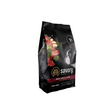 Сухой корм Savory Small для собак малых пород, со свежим ягненком и индейкой, 8 кг