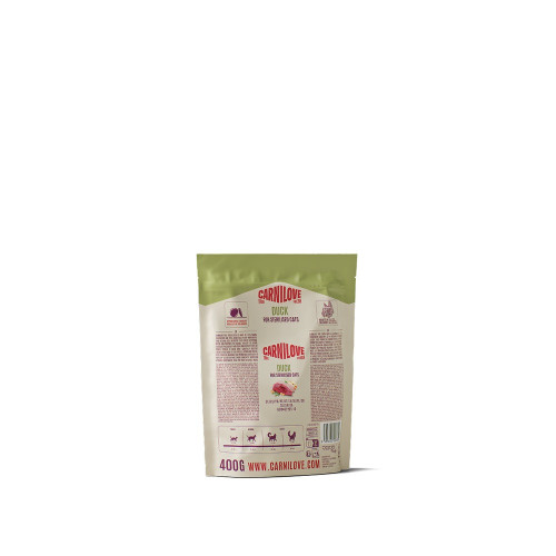 Корм сухой Carnilove True Fresh Duck Sterilised для стерилизованных кошек утка 400 г