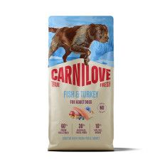 Корм сухий Carnilove True Fresh Fish & Turkey для cобак риба та індичка 12 кг
