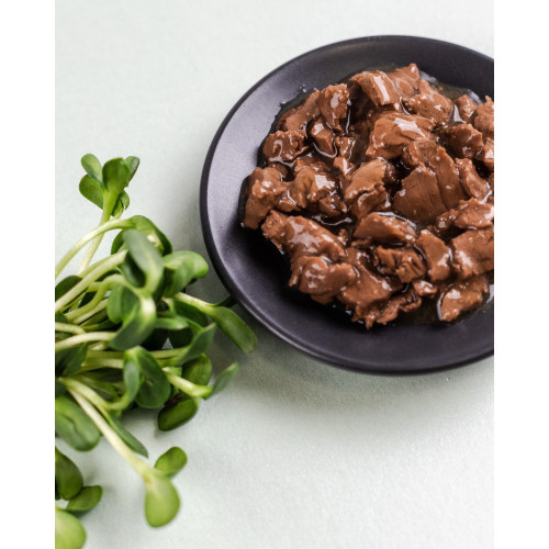 Влажный корм Savory для стерилизованных кошек, ягненок с клюквой в соусе, 85 г