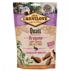 Ласощі Carnilove Dog Semi Moist перепілкою та орегано для собак, 200 г