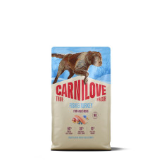 Корм сухой Carnilove True Fresh Fish & Turkey для собак рыба и индейка 4 кг