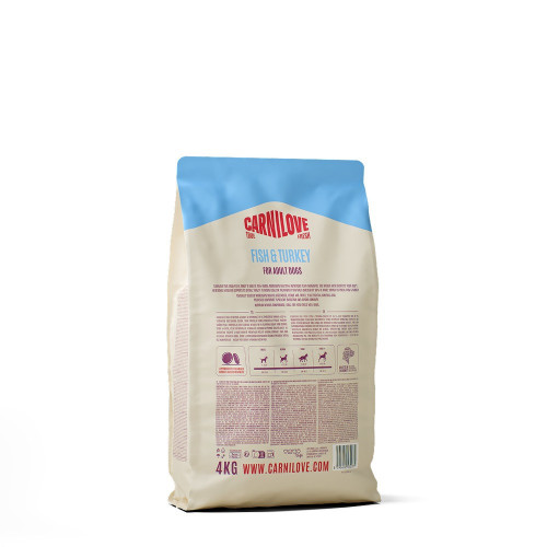 Корм сухий Carnilove True Fresh Fish & Turkey для cобак риба та індичка 4 кг