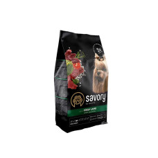 Сухой корм Savory для собак гурманов малых пород, со свежим ягненком, 3 кг