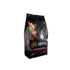 Сухой корм Savory Small для собак малых пород, со свежим ягненком и индейкой, 3 кг