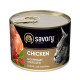 Вологий корм Savory для стерилізованих кішок, з куркою, 200 г