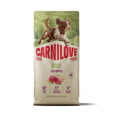 Корм сухий Carnilove True Fresh Puppy для цуценят качка 12 кг